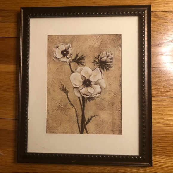 ๐ผ๐ผ๐ผ Sepia Tone Flower Print Pair ๐ผ๐ผ๐ผ - Picture 2 of 8